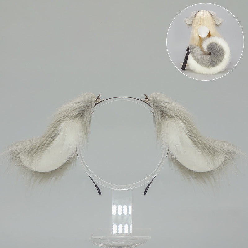Halloween Dog Ears Tail Set Cosplay Props