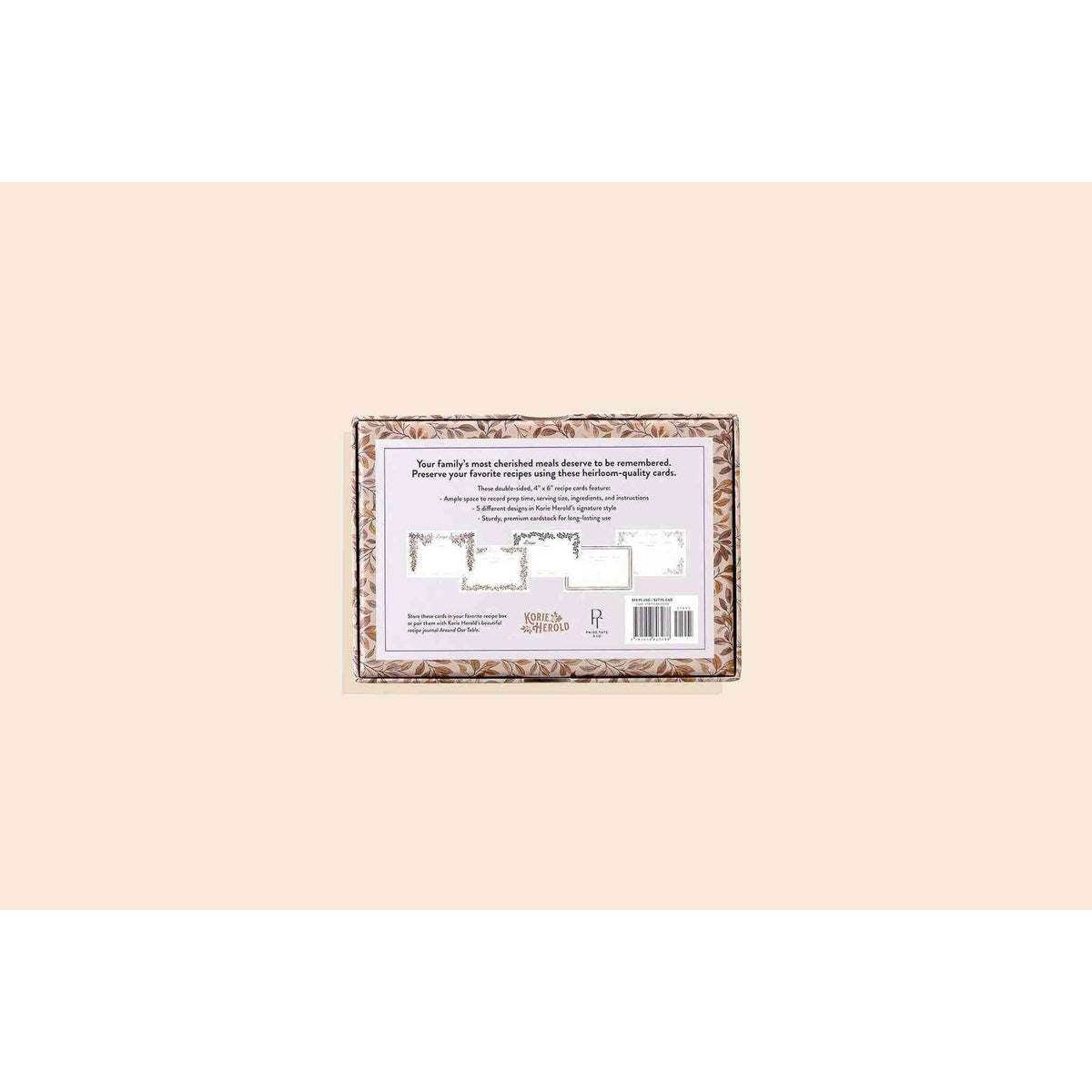 Recipe Boxed Cards by Korie Herold