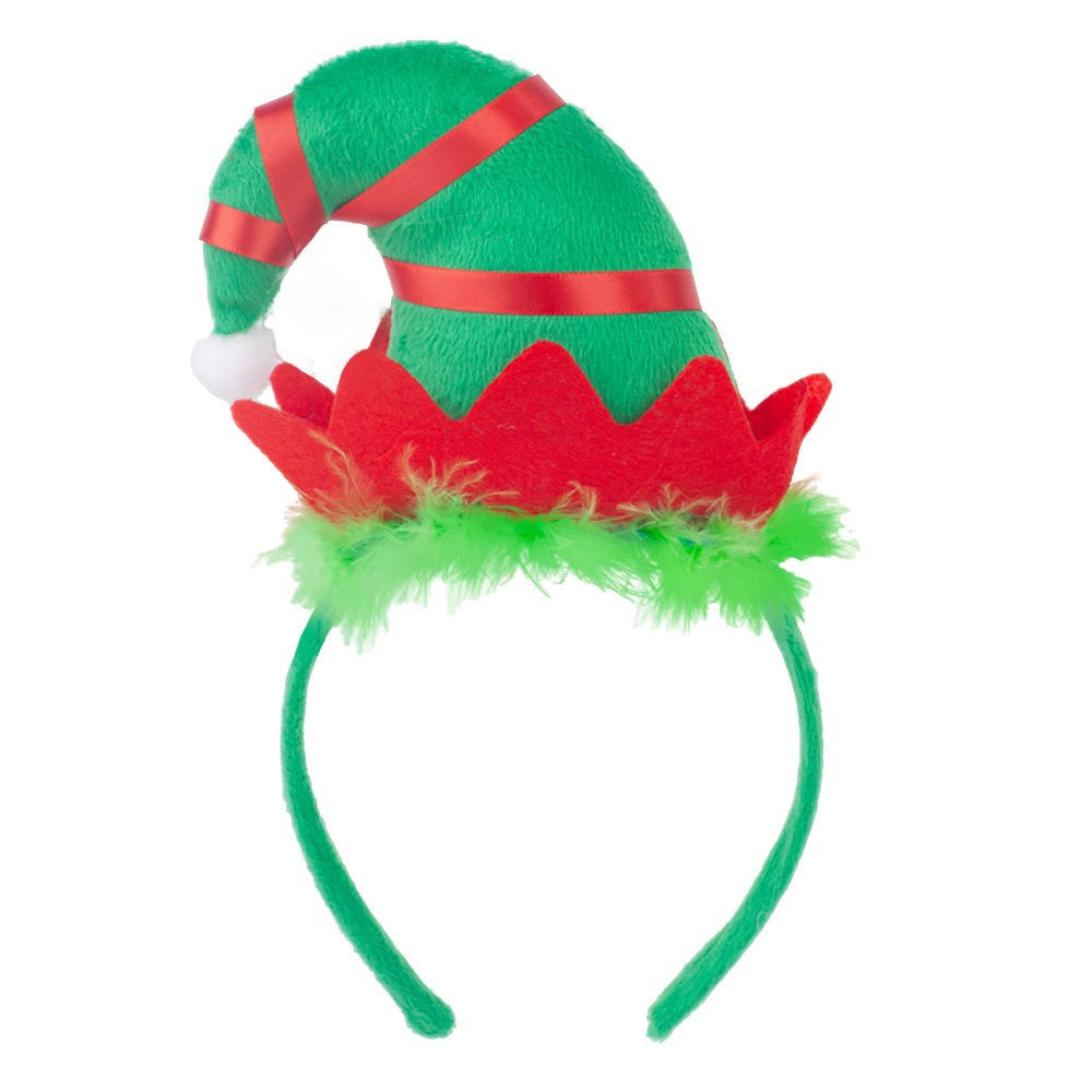 Christmas Elf Hat Headband For Kids Party Costume