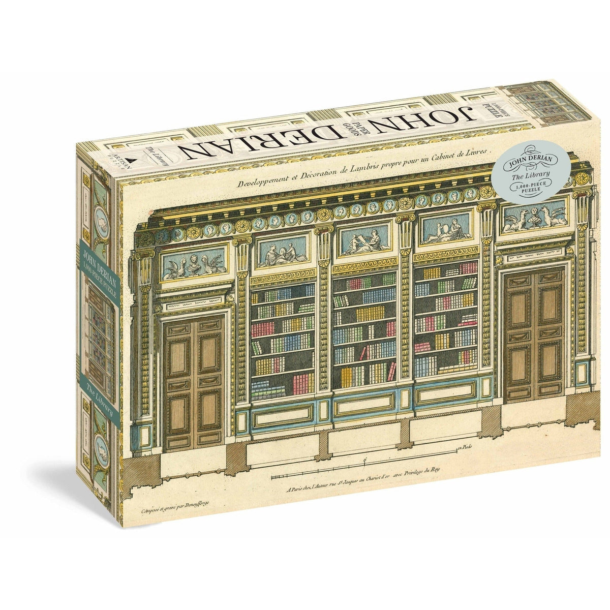 The Library 1,000-Piece Puzzle by John Derian