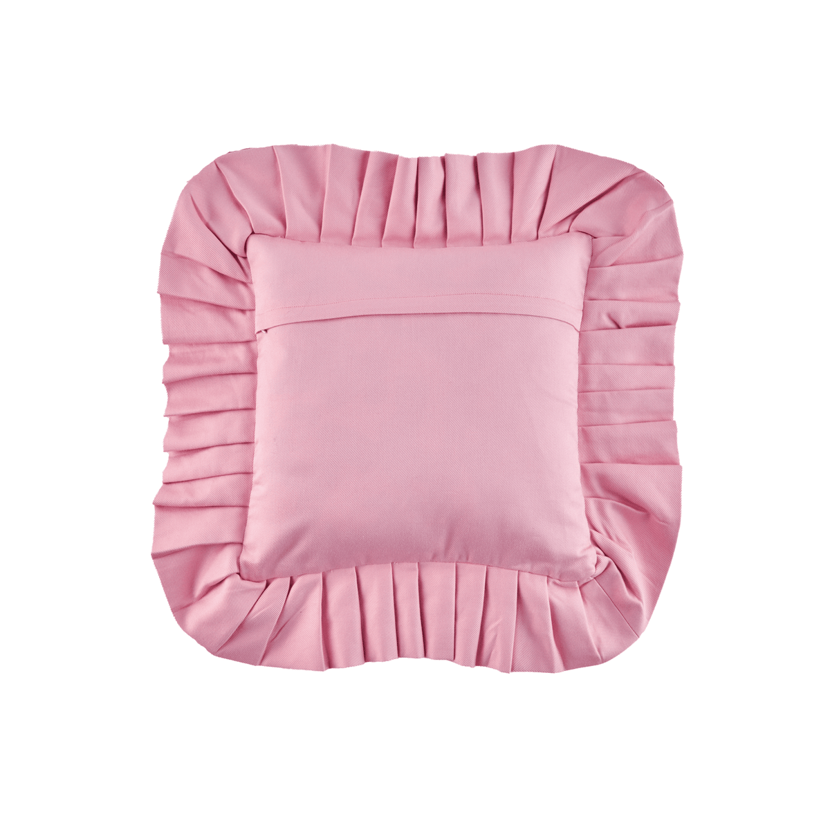 Ruffled Pillow Cover Blumen Green