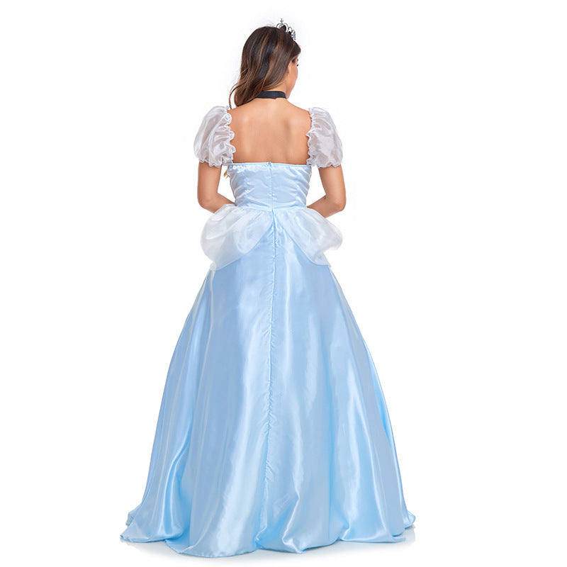 Halloween Cinderella Princess Costume Dress For Cosplay