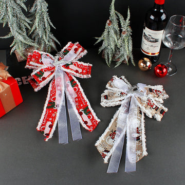 Christmas Tree Bow Ribbon