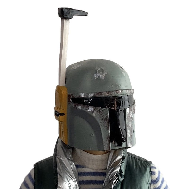 Halloween Boba Fett Bounty Hunter Latex Mask Helmet