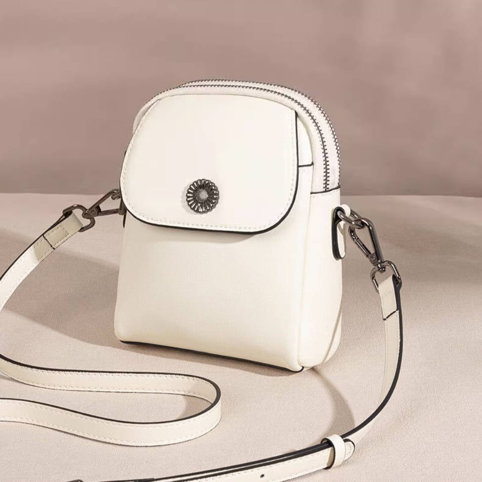 Leather Mini Phone Bag Casual Crossbody Bags