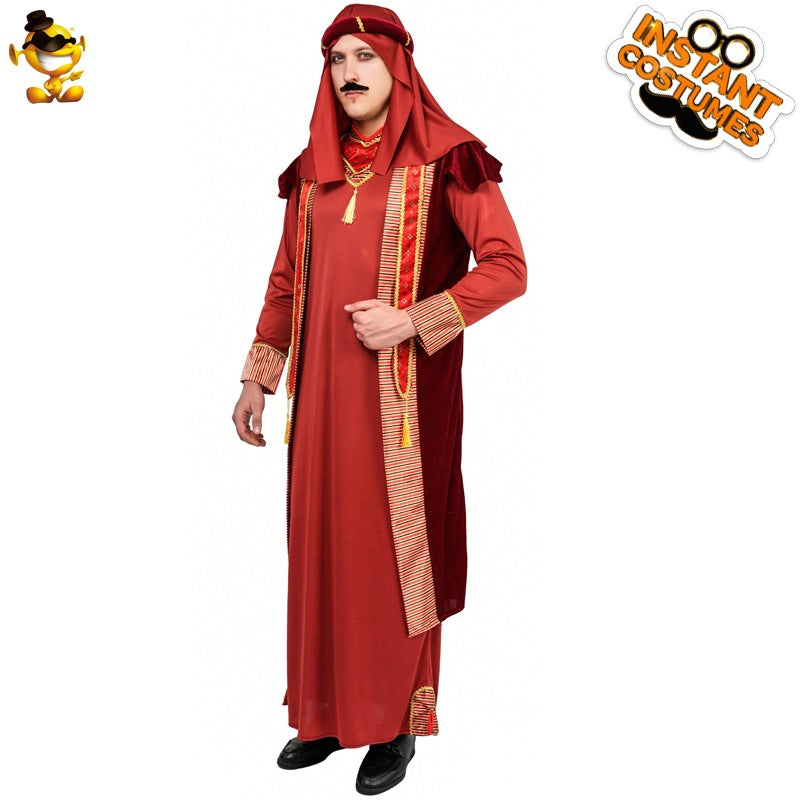 Halloween Adult Male Elder Costume For Stage Performance
