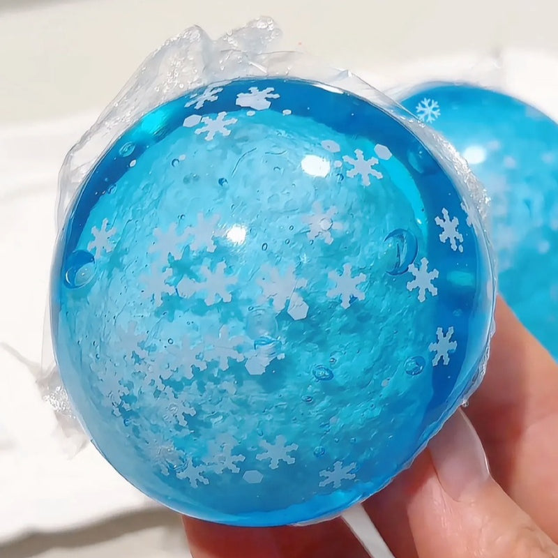 Snow Crunch Sand Squishy Ball