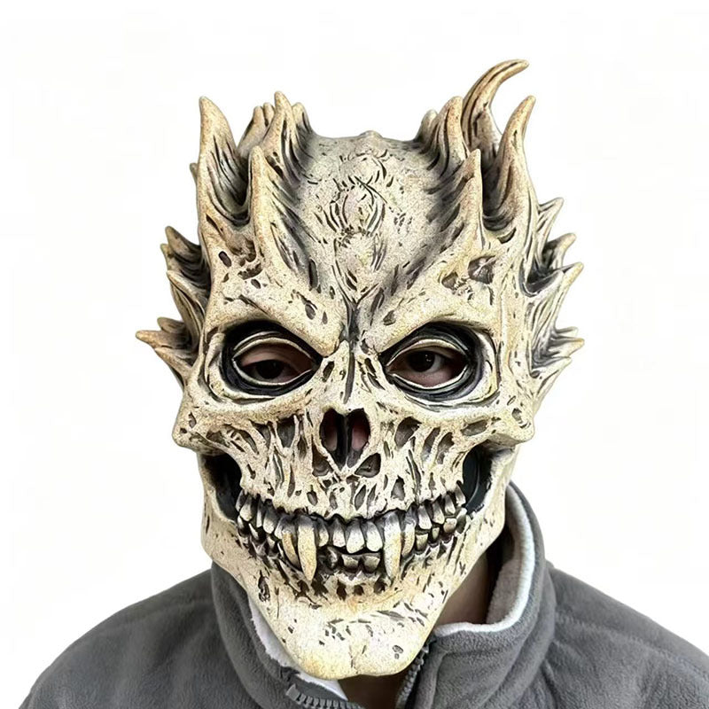 Glowing Vecna Latex Mask Halloween Party Prop