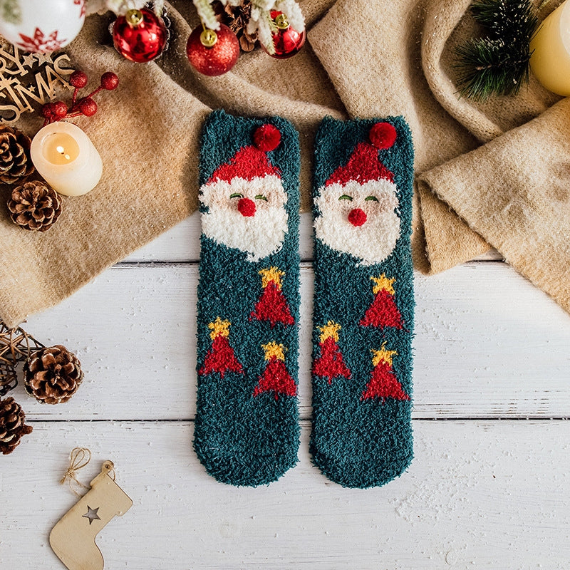Christmas Socks Non Shedding