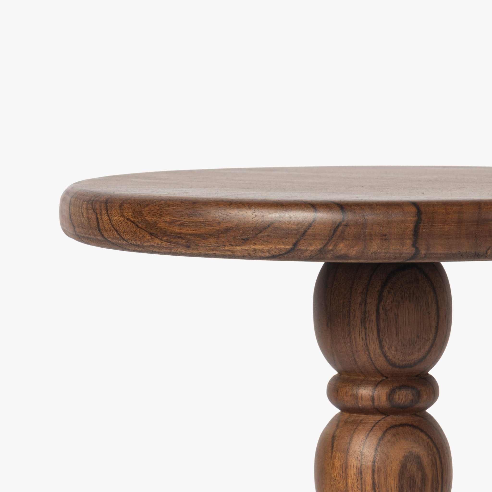 Elegant Spindle Drink Table for Stylish Living Spaces