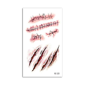 Halloween Waterproof Temporary Tattoos Party Decor