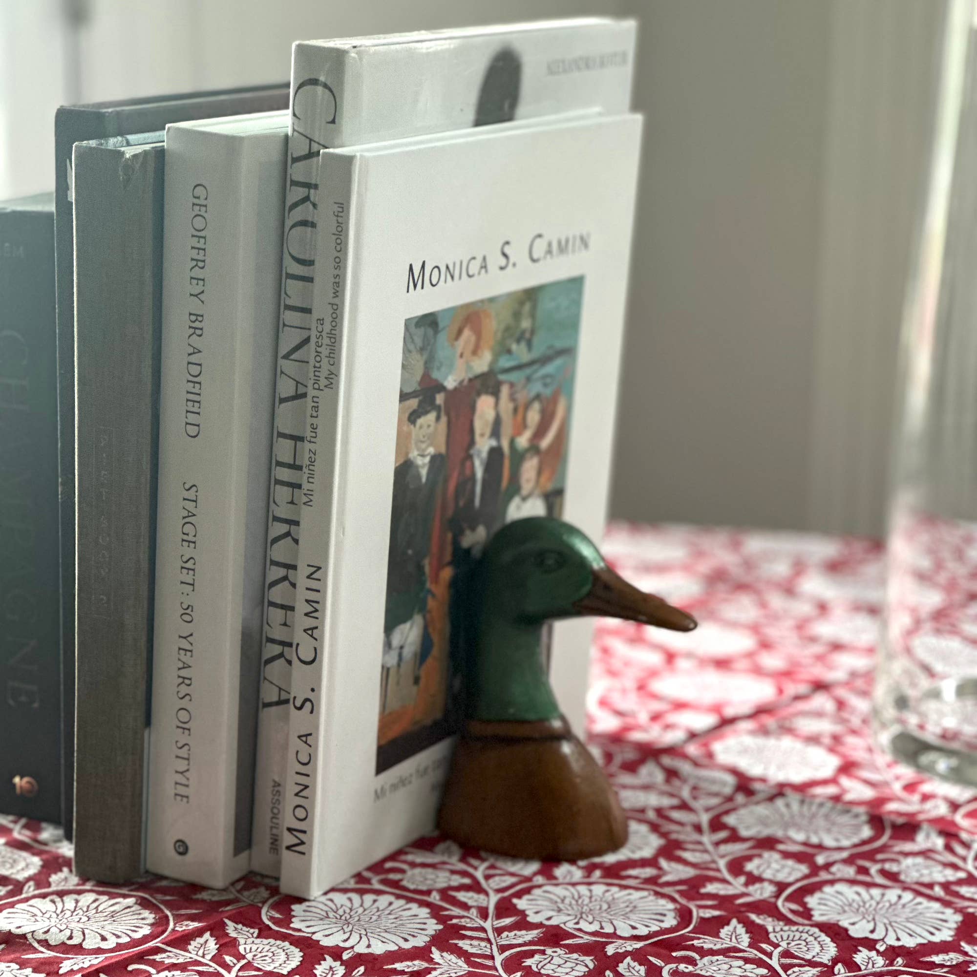 Fox Run Duck Decorative Bookend Set