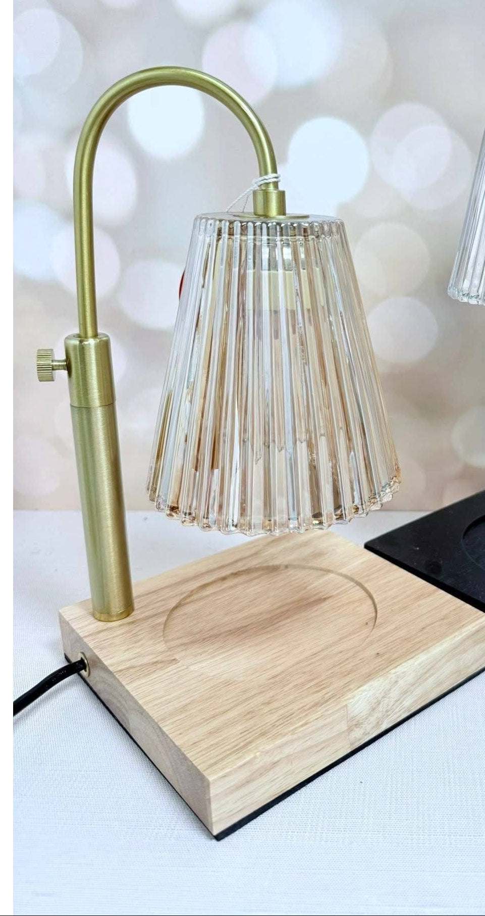 Glass Candle Warming Lamp