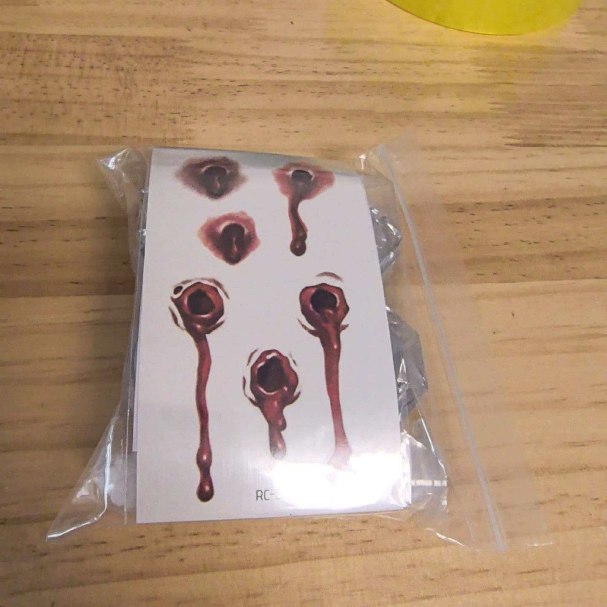 Halloween Waterproof Temporary Tattoos Party Decor