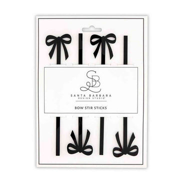 Bow Stir Sticks - Set of 4