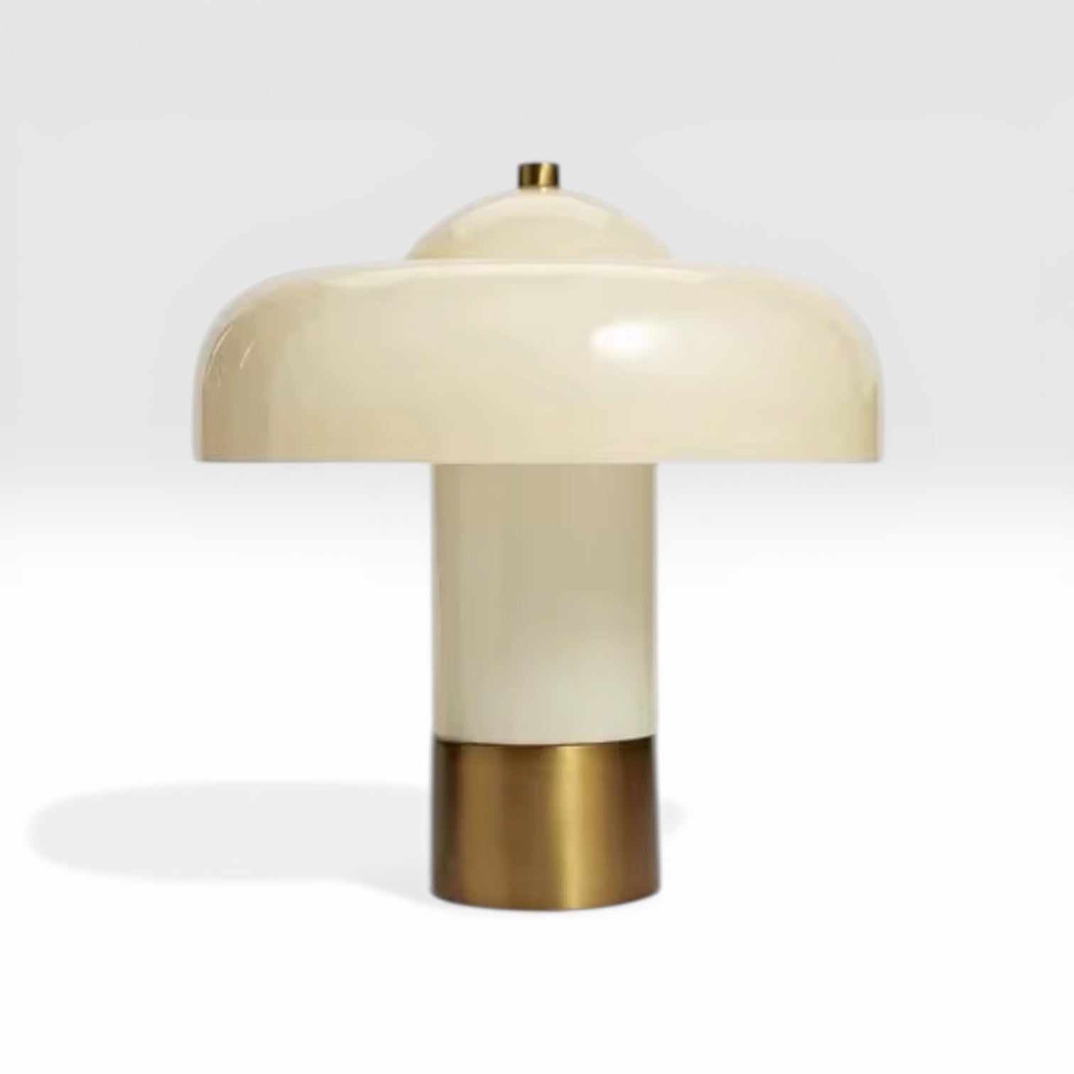 Ivory Mushroom Table Lamp