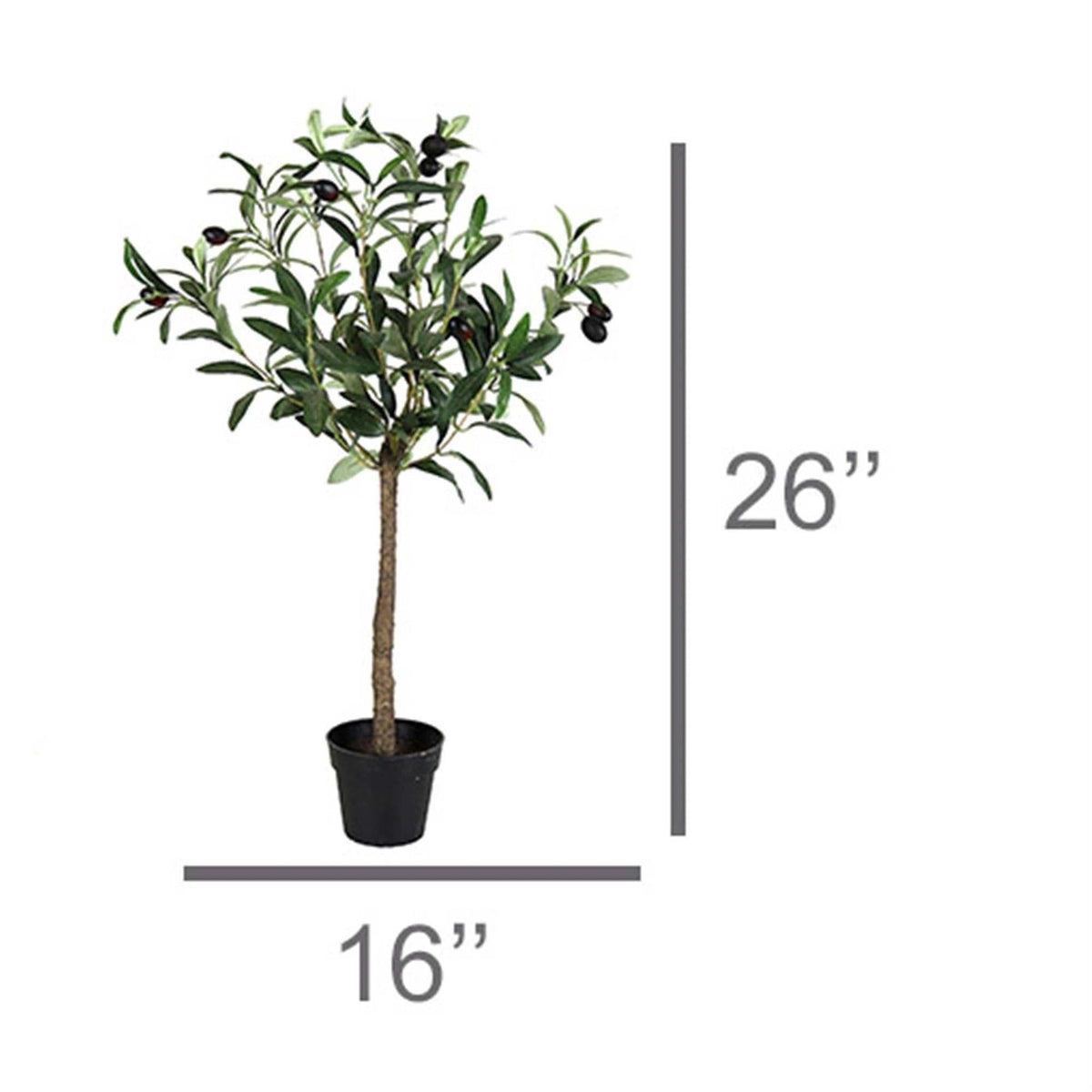 Potted Olive Tree( Faux)