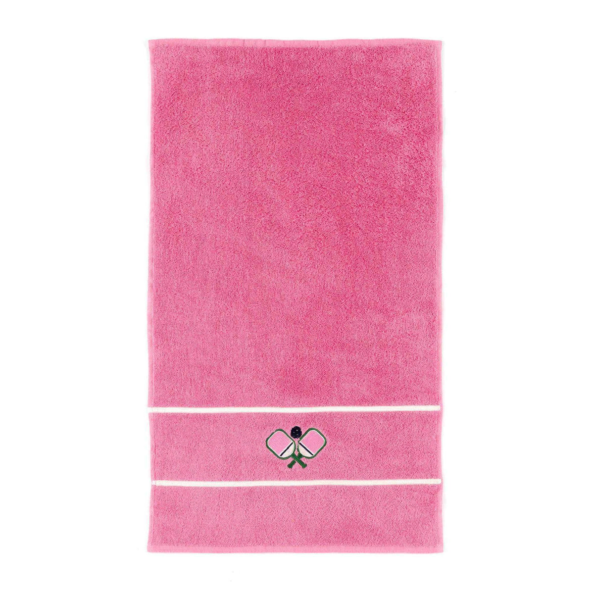 Pink Pickleball Hand Towel