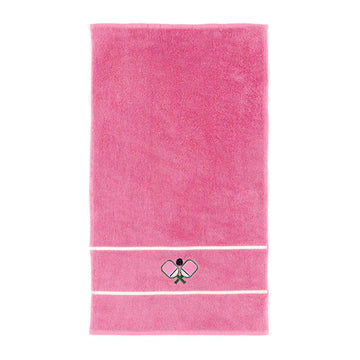 Pink Pickleball Hand Towel