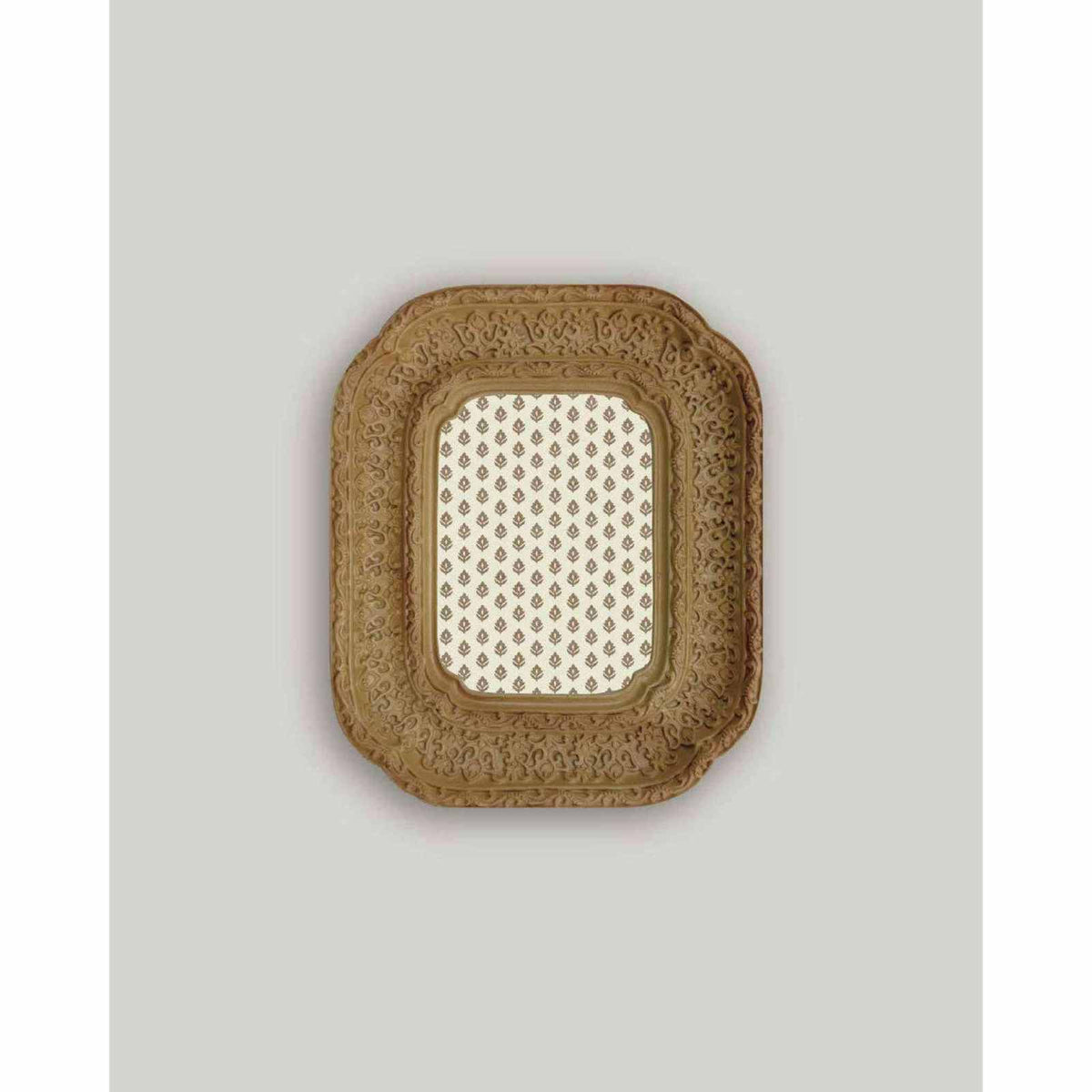 Golden Leaf Photo Frame