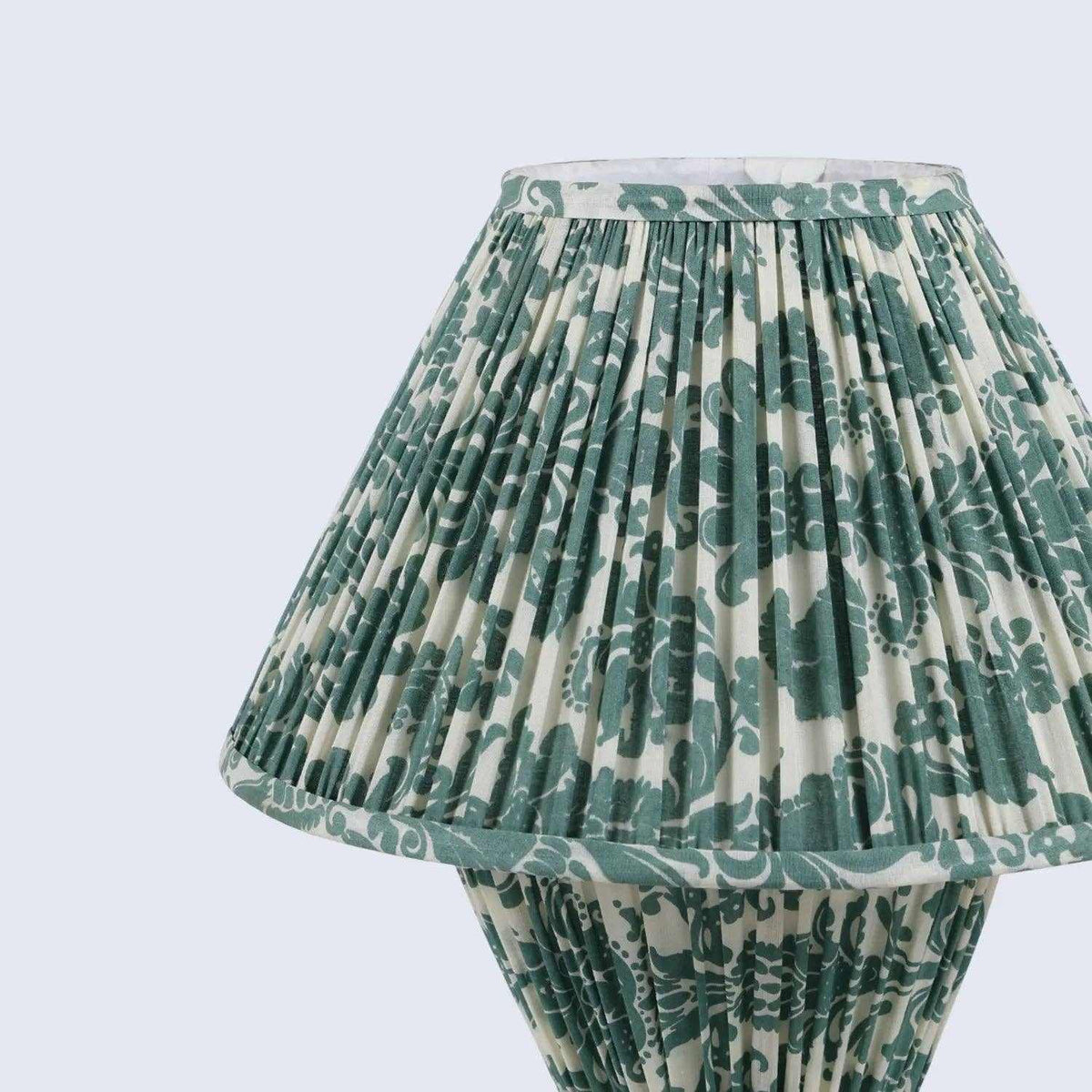 Verde Pleated Table Lamp