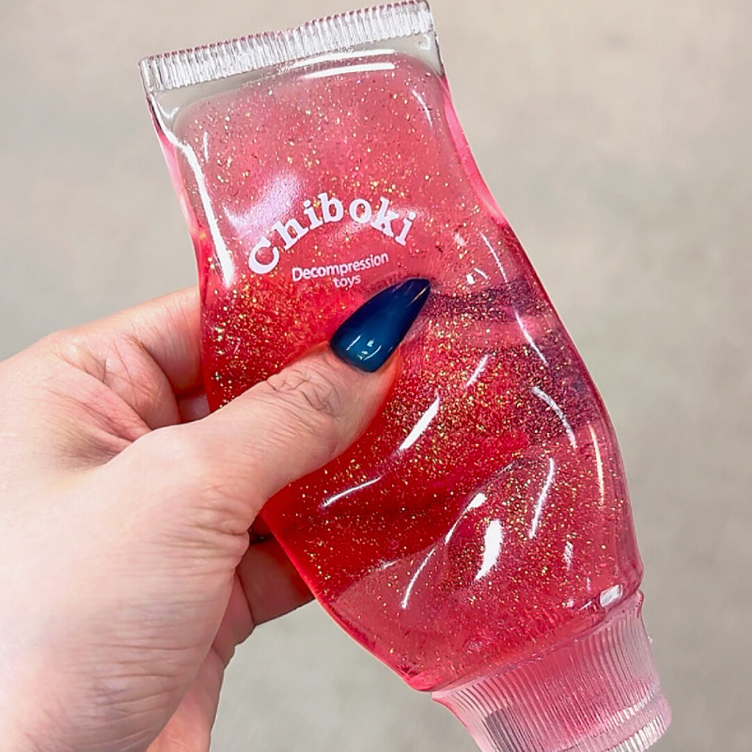 Sparkling Toothpaste Squishy Ball