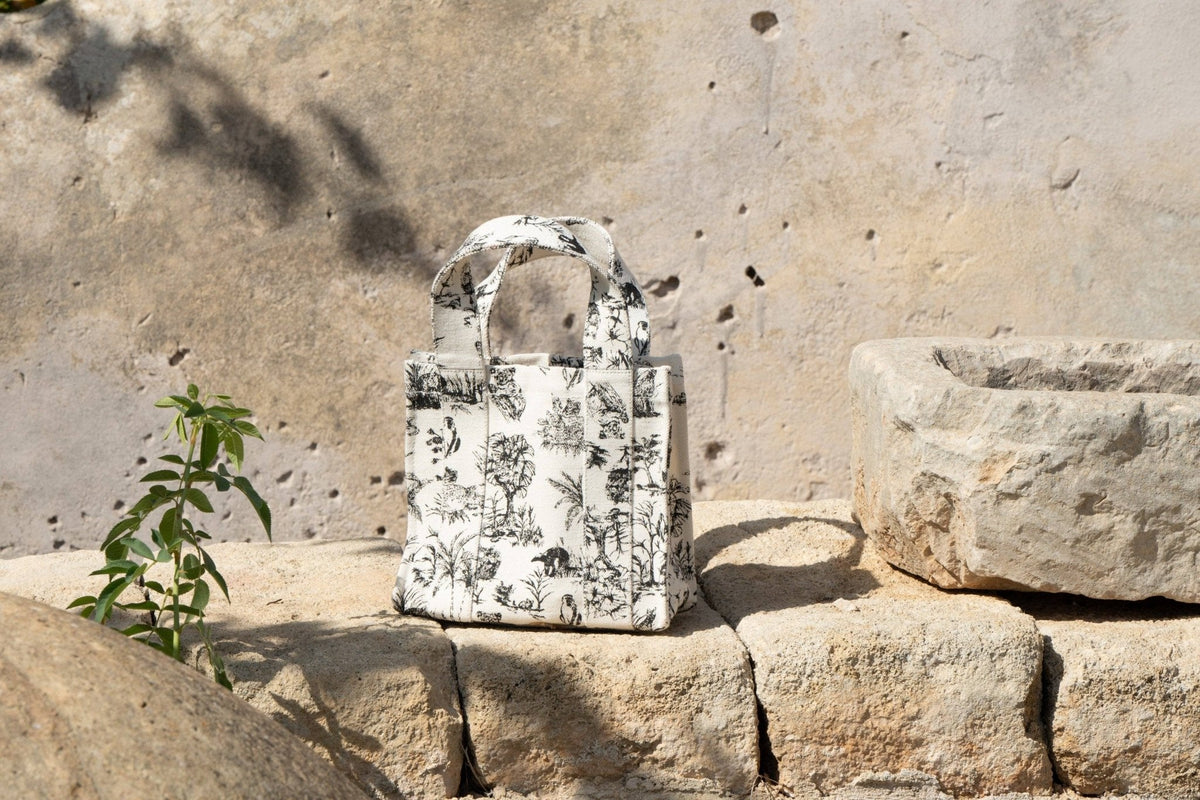 Mini Market Tote - Black