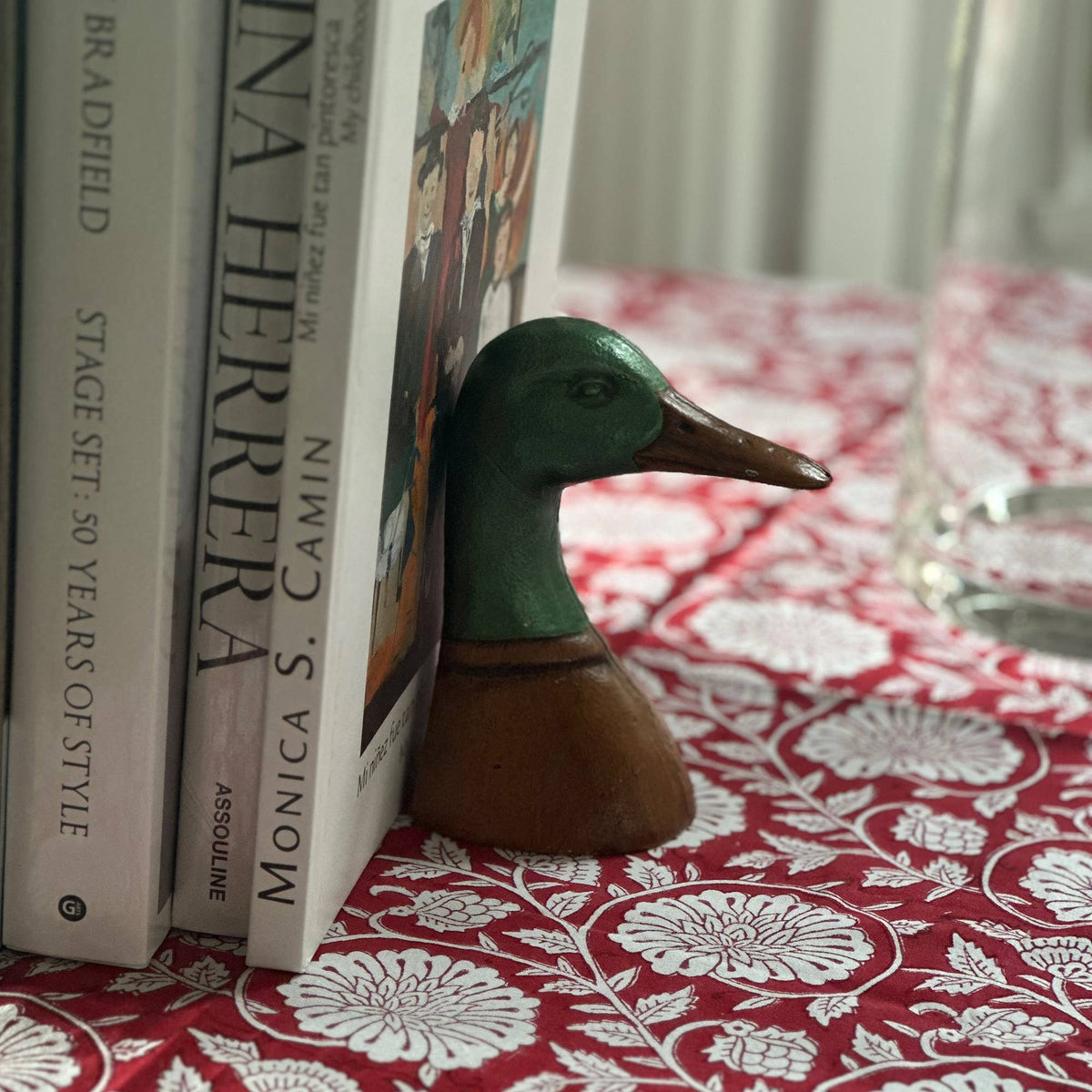 Fox Run Duck Decorative Bookend Set