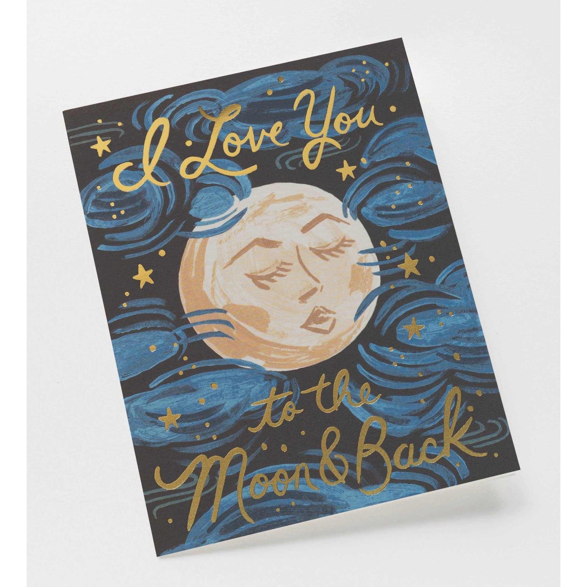 To the Moon and Back Card