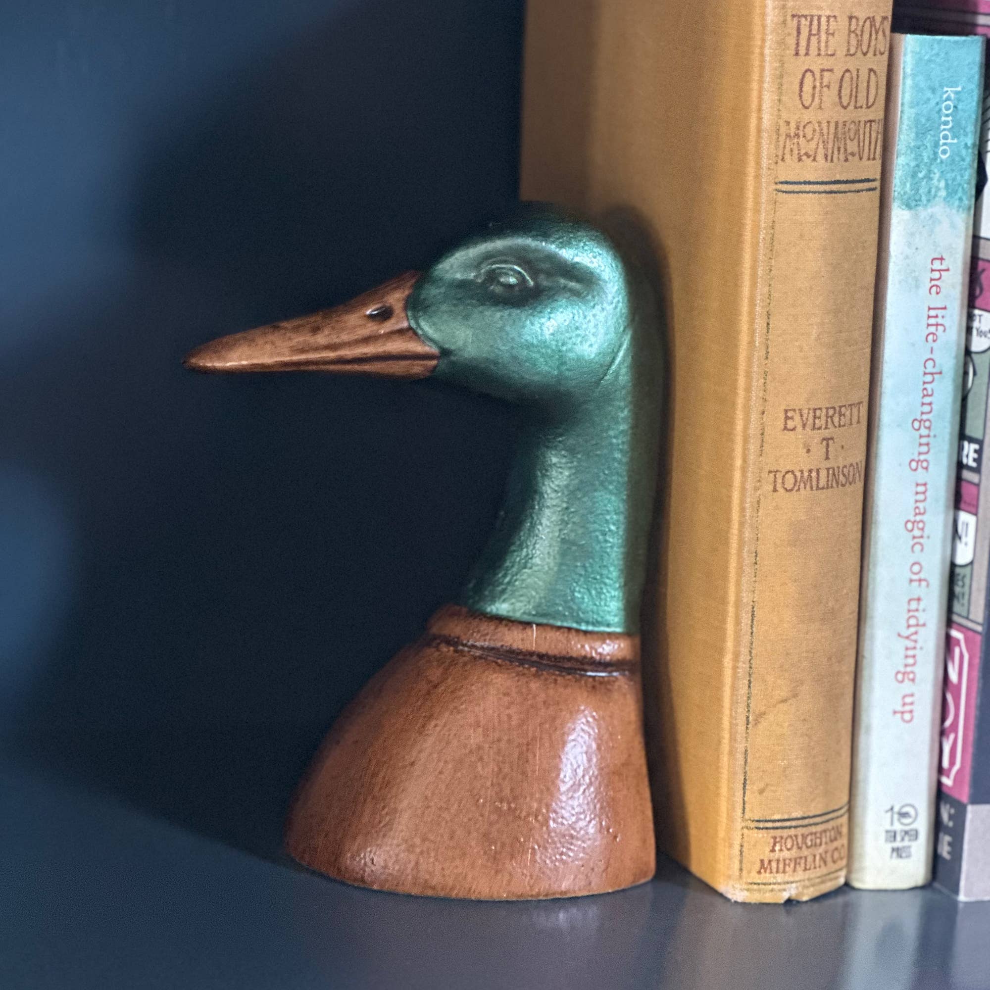 Fox Run Duck Decorative Bookend Set
