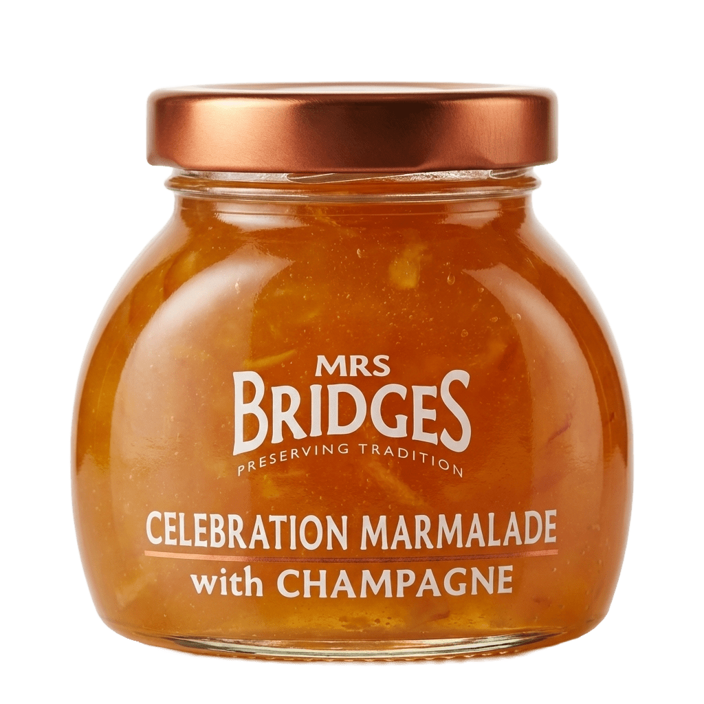 Mrs Bridges Celebration Marmalade with Champagne