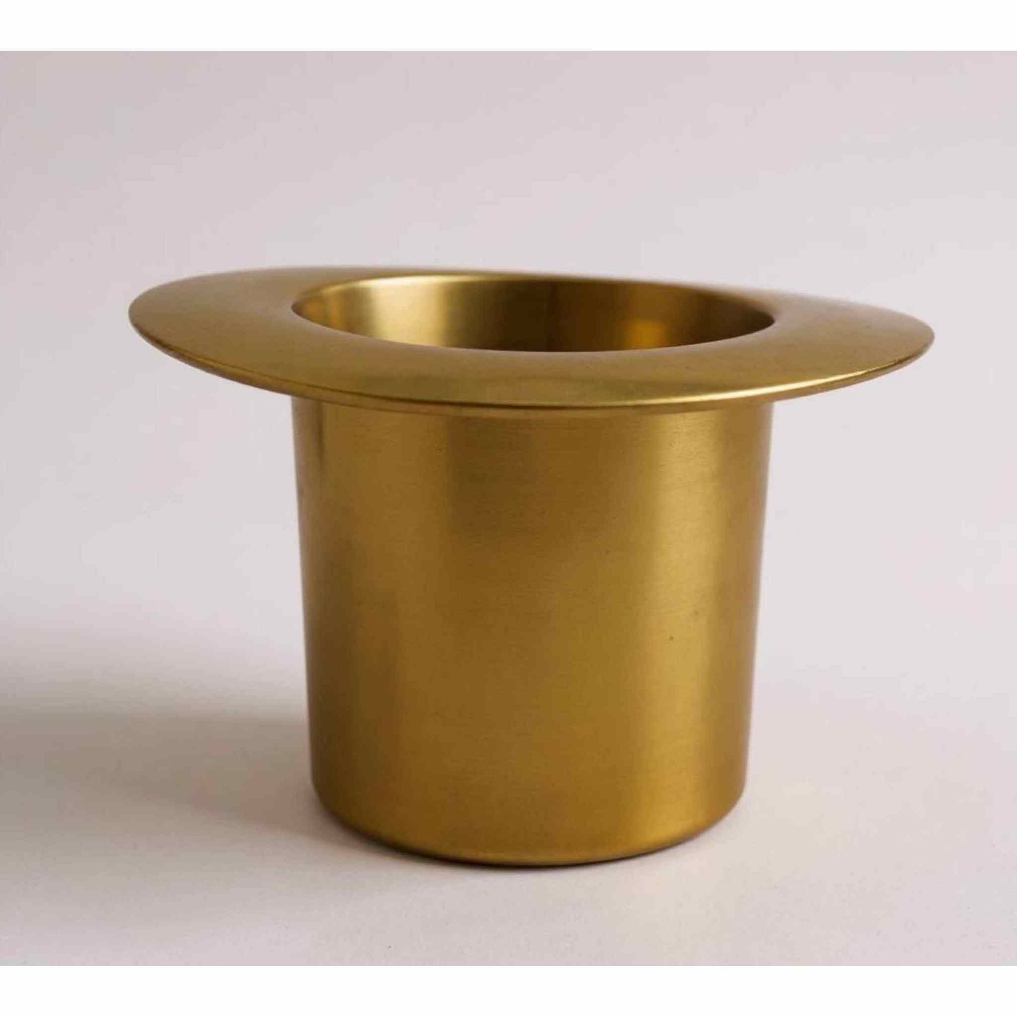 Top Hat Gold Ice Bucket
