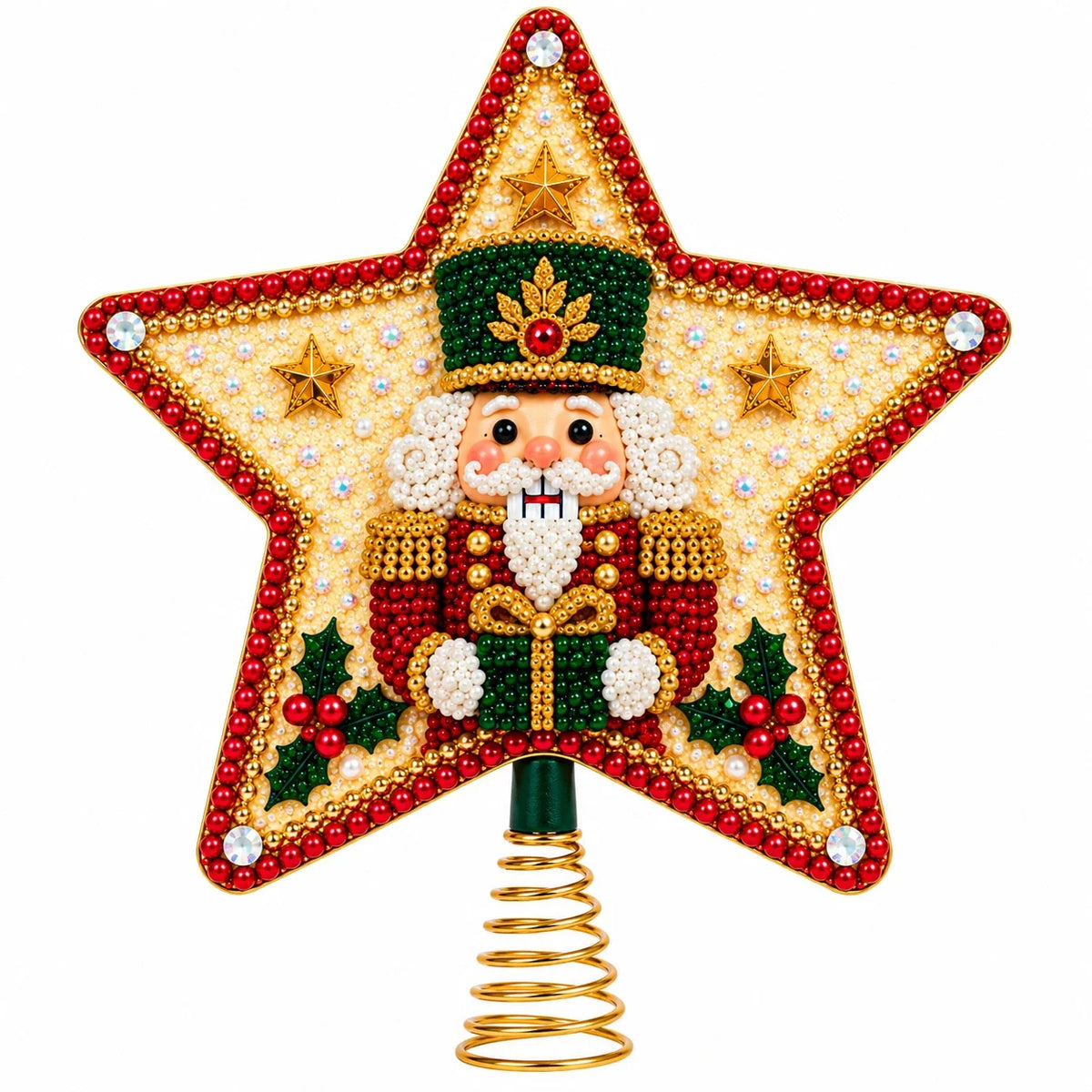 Starryloom – Santa Diamond Painting Christmas Tree Topper