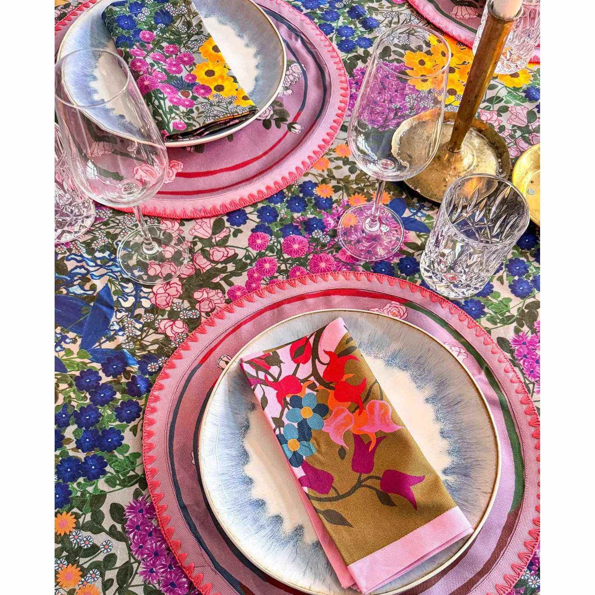 Garden Bloom Cotton Napkin 18¡± S/6