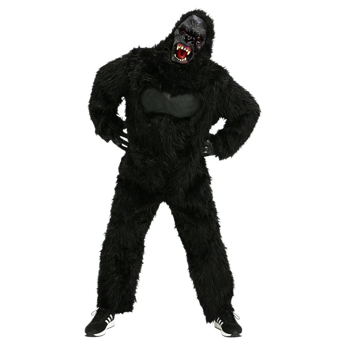 Gorilla Costume For Adults Halloween Party Funny Animal Suit