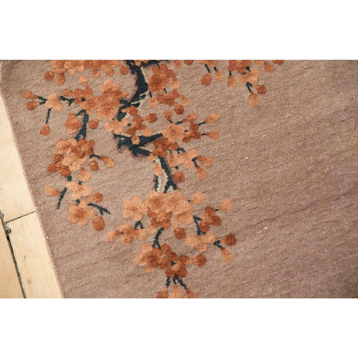 Vintage Dusty Mauve Art Deco Rug ¨C Collected Accent (2¡¯6¡± x 4¡¯3¡±)