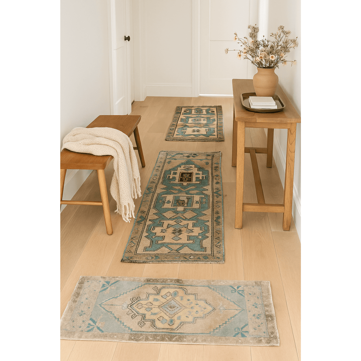 Mini Vintage Turkish Runner