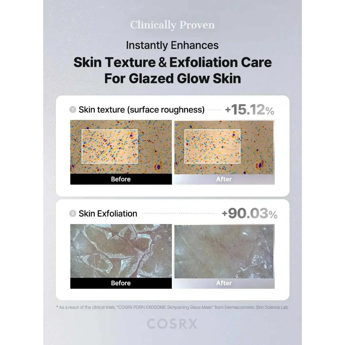 COSRX PDRN EXOSOME Skinplaning Glaze Mask