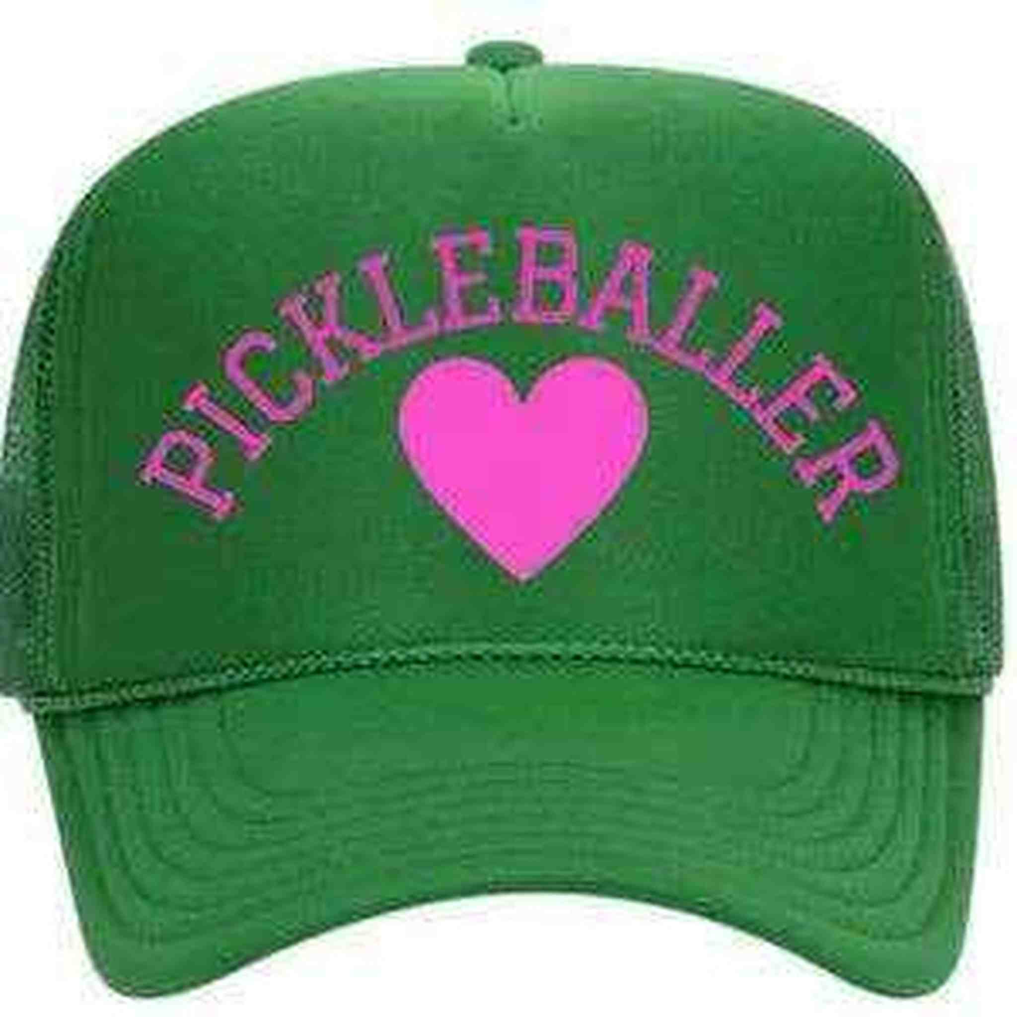Pickleballer KellyGreen Trucker Hat