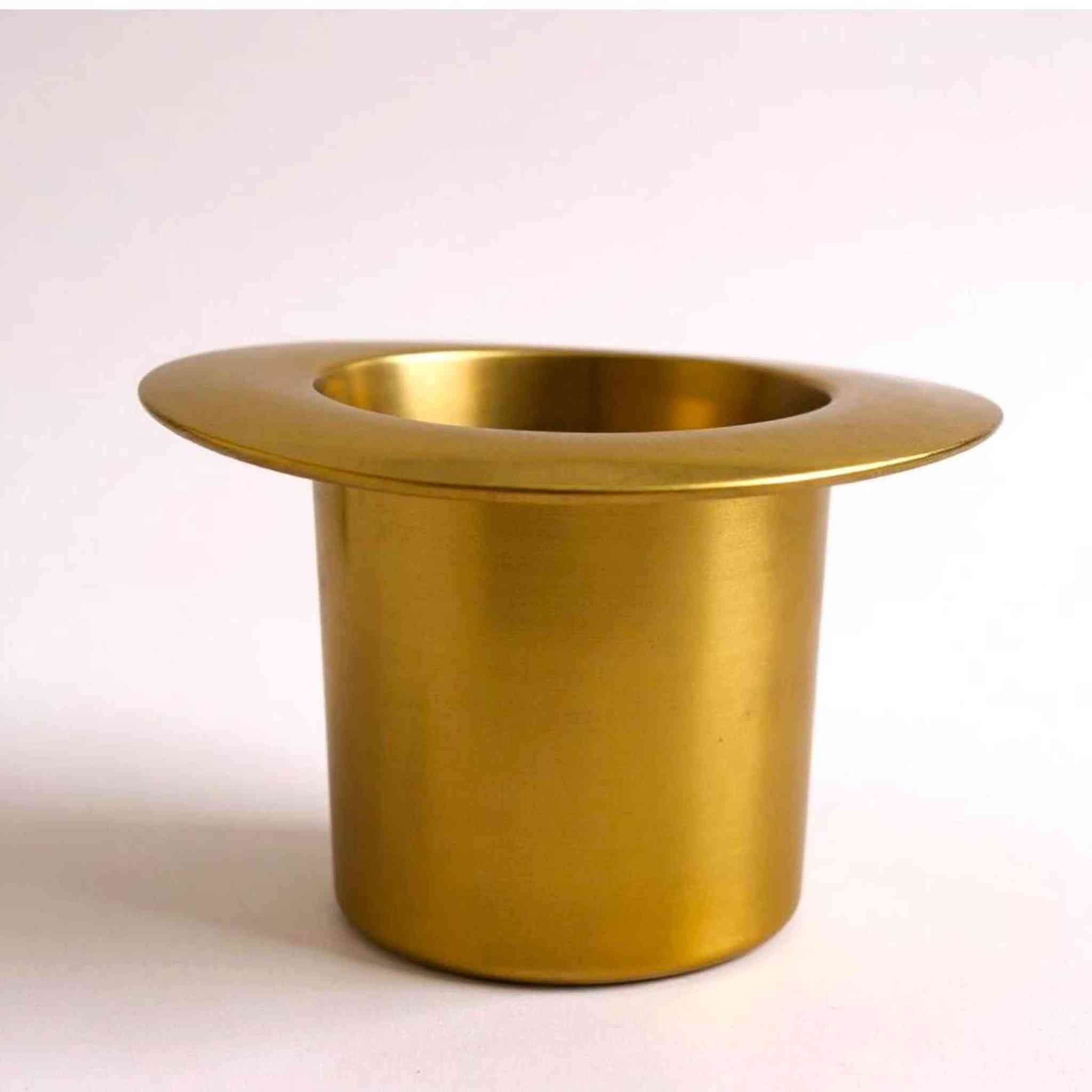 Top Hat Gold Ice Bucket