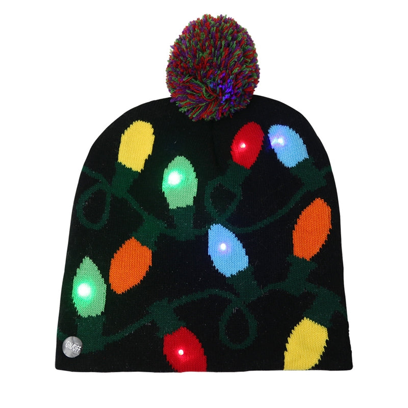 Christmas Tree Knit Hat