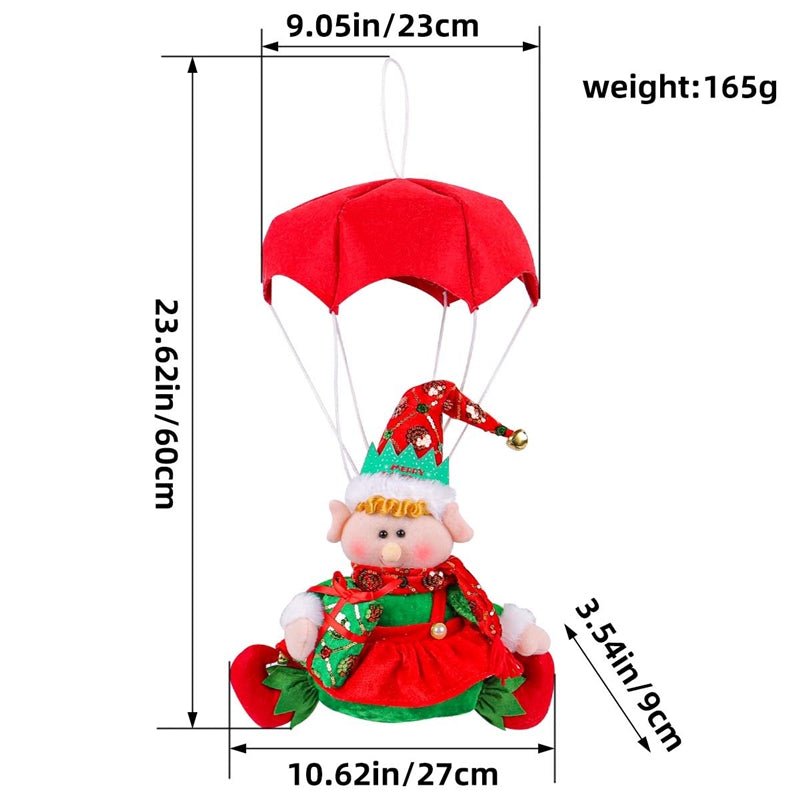 Christmas Parachute Doll