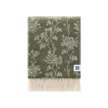 Rose Recycled Wool Throw