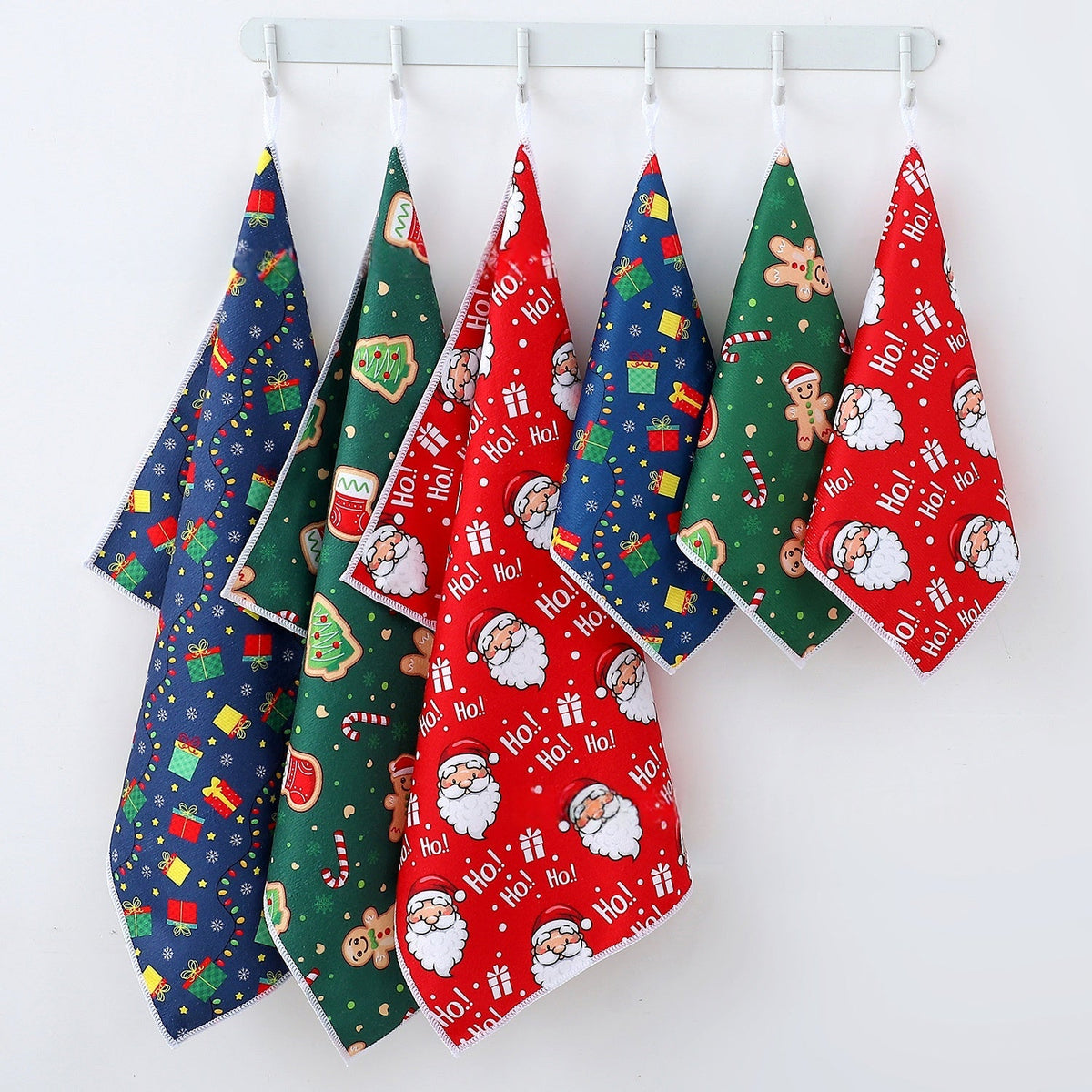 Christmas Set Microfiber Kitchen Dish Towels