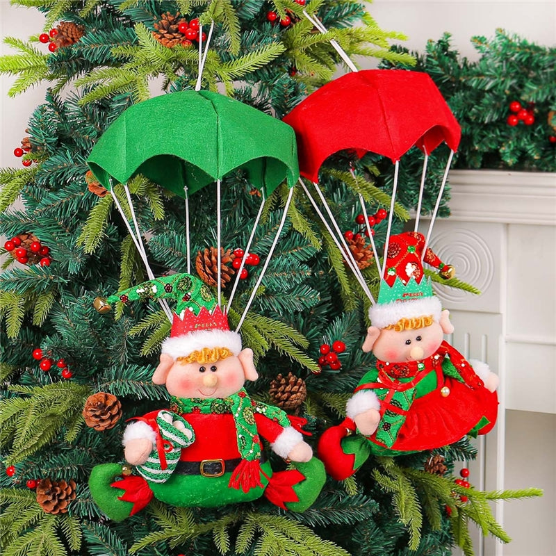 Christmas Parachute Doll