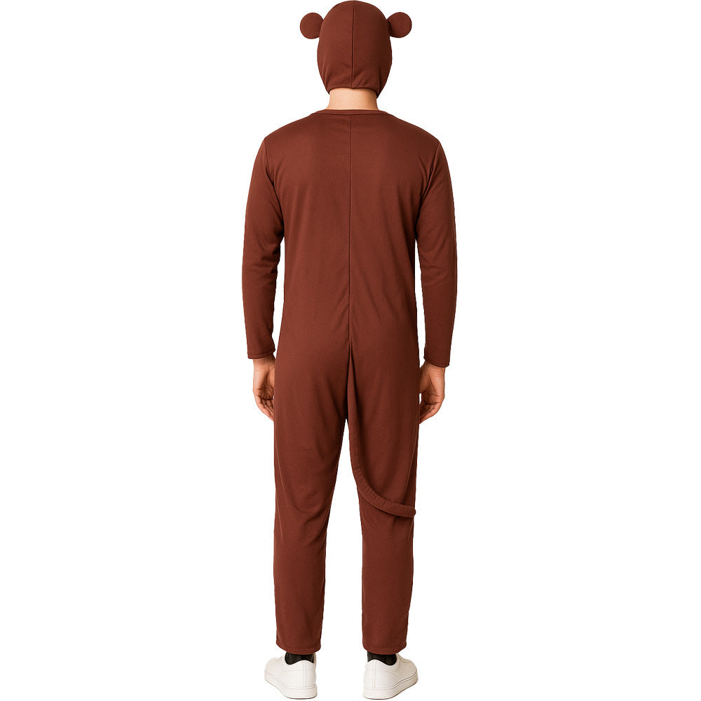 Halloween Adult Monkey Cosplay Costume For Stage Party