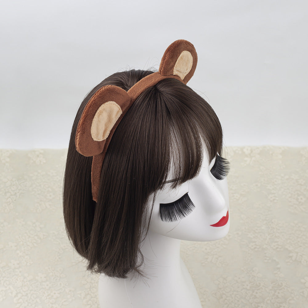 Raccoon Monkey Headband Cosplay Accessory For Kids