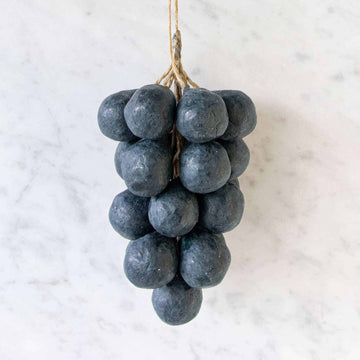 Handcrafted Grapes Soap - 100% Olive Oil- Slate