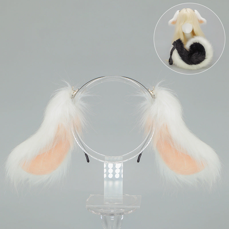Halloween Dog Ears Tail Set Cosplay Props