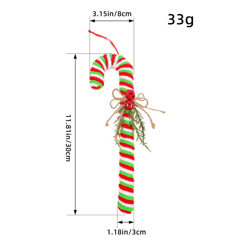 Christmas Candy Cane Red White Stick